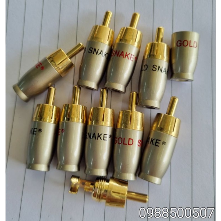 Jack av, rca Gold Snake