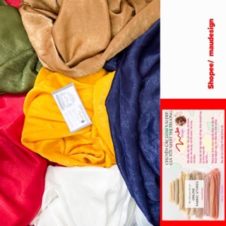 Vải lụa nhung ( khổ 1m5) Bán từ 2m