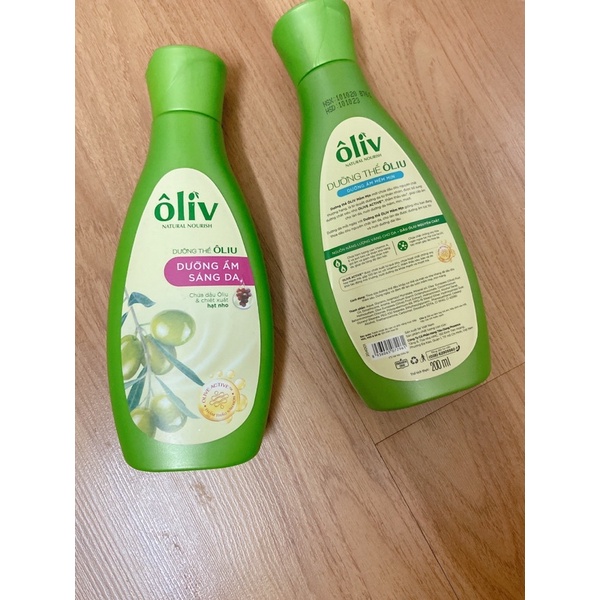 Sữa Dưỡng Thể Oliv Oliu dưỡng ẩm sáng da 200ml