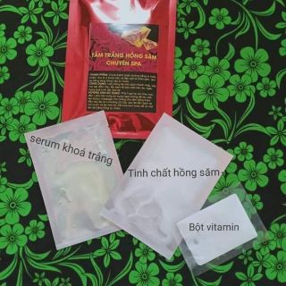 Tắm trắng hồng sâm chuyên Spa cực trắng