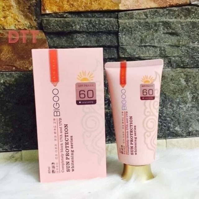 Kem chống nắng kháng khuẩn BIGGO 2in1 80ml