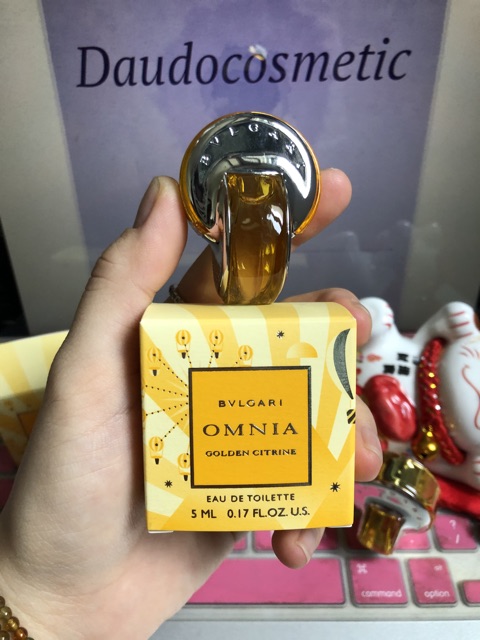 [ mini ] Nước hoa Bvlgari Omnia Golden Citrine EDT 5ml
