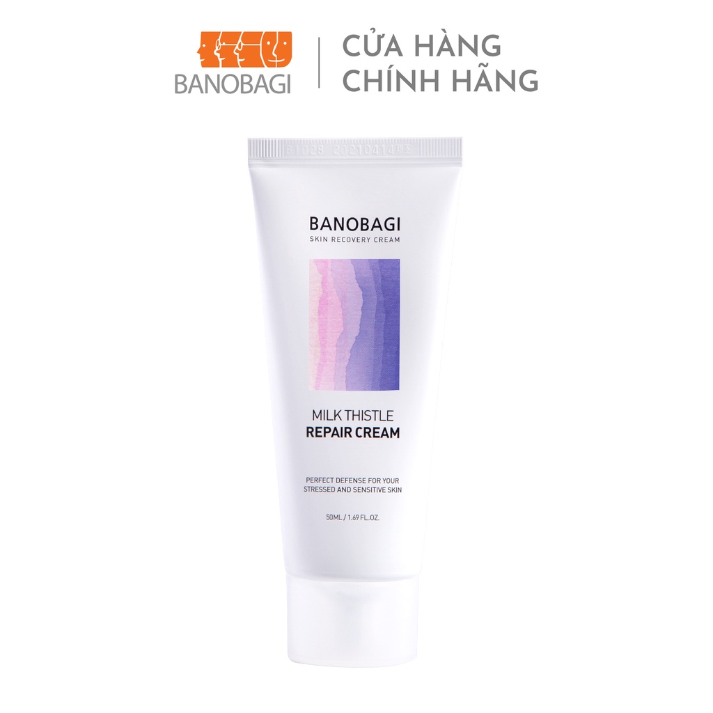 [MUA LÀ CÓ QUÀ] Kem Dưỡng Phục Hồi Da BANOBAGI Milk Thistle Repair Cream 50ml