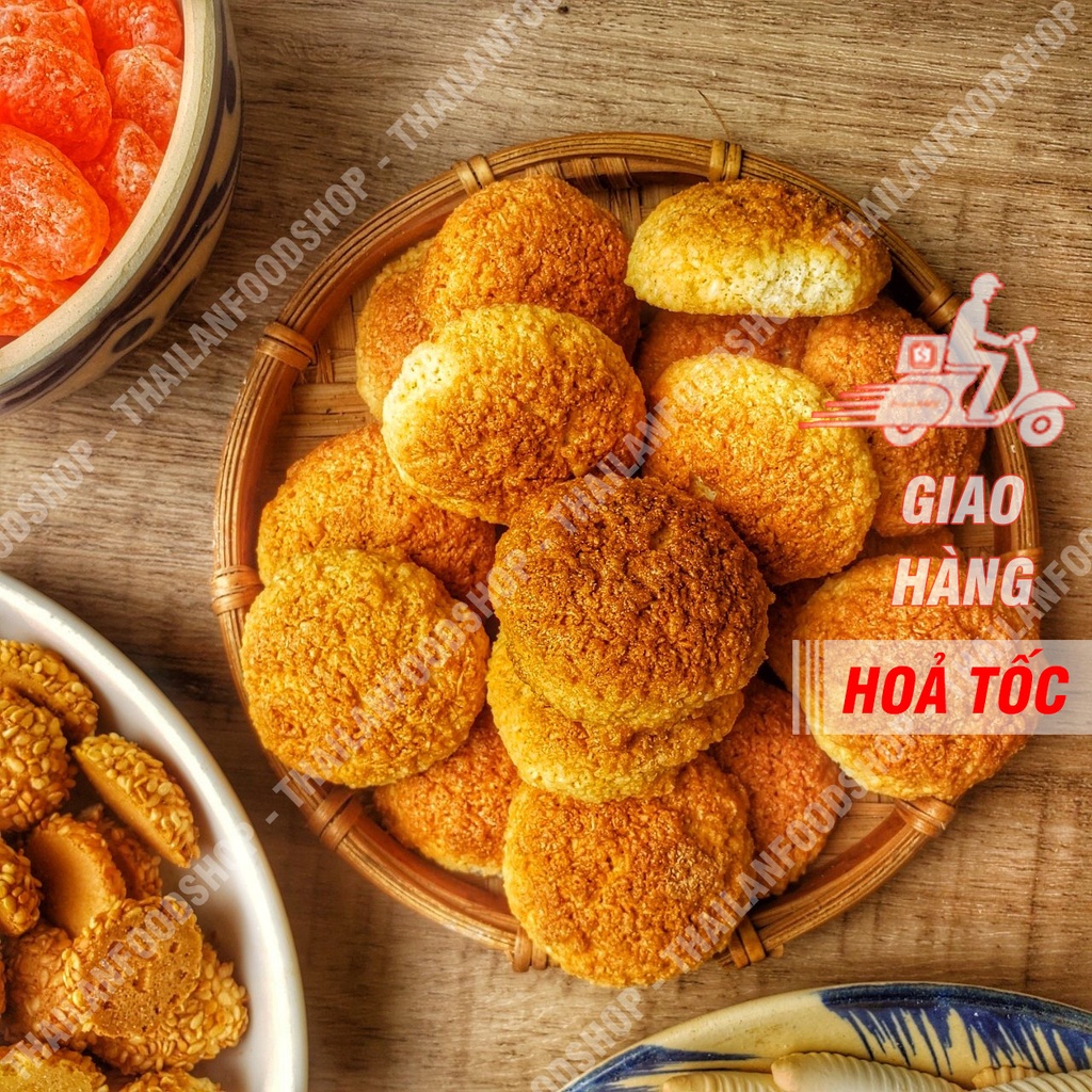 Bánh Dừa Sữa (Bánh Dừa Đá) Lon 250Gram
