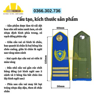 Cầu vai bảo vệ TT08 cao cấp (cúc gạch đồng)
