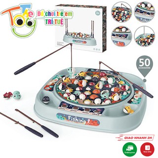 Bộ đồ chơi câu, bể, phao cá cho các bé Đồ Chơi Trẻ Em Trí Tuệ The Toy