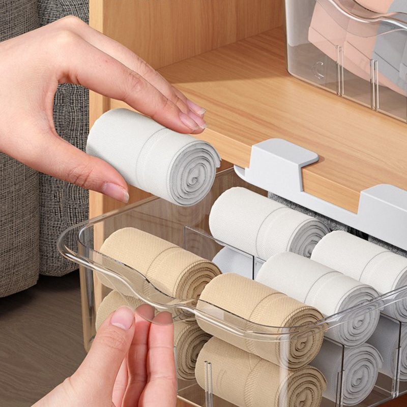 Hộp Đựng Đồ Lót / Vớ / Đồ Lót Nhiều Ngăn Tiện Dụng