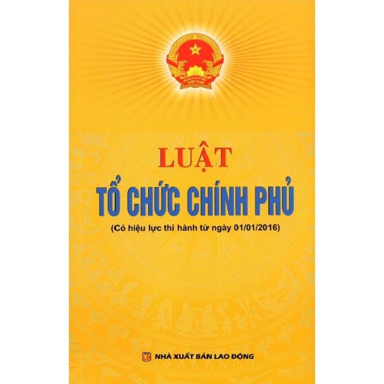 Sách - Luật Tổ Chức Chính Phủ | BigBuy360 - bigbuy360.vn