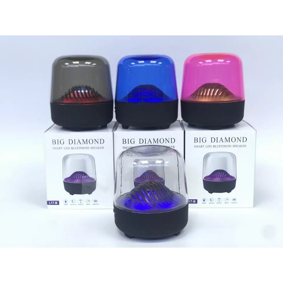 Loa Bluetooth mini L17A - L17B, Nhạc Siêu Trầm Âm Thanh 3D Cực Đỉnh - Âm Bass Đầm, LED Siêu Đẹp - Dễ Dàng Mang Theo