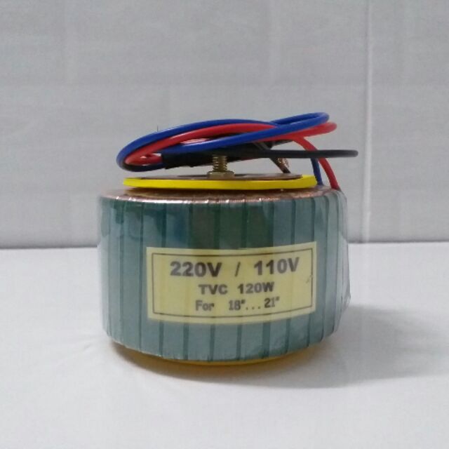 Biến áp xuyến  đổi điện 220v -110v Công suất 120w
