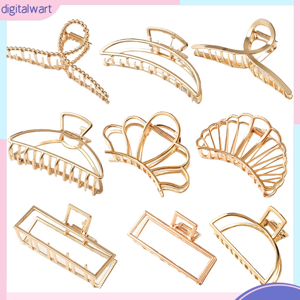 Kẹp tóc kim loại thiết kế thanh lịch dành cho nữ