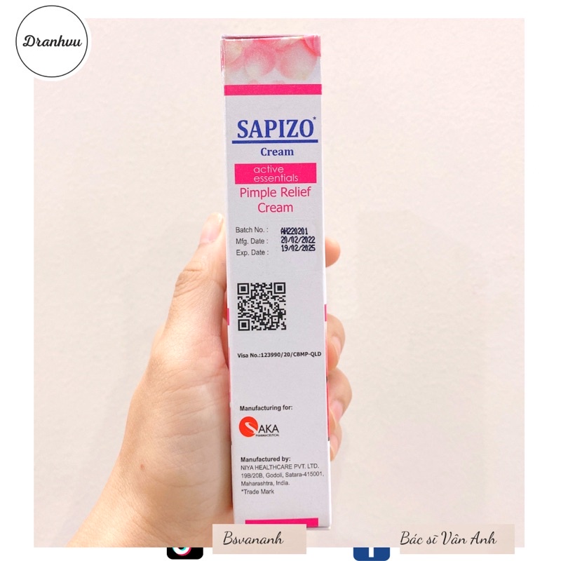 Sapizo - Kem chấm mụn sapizo