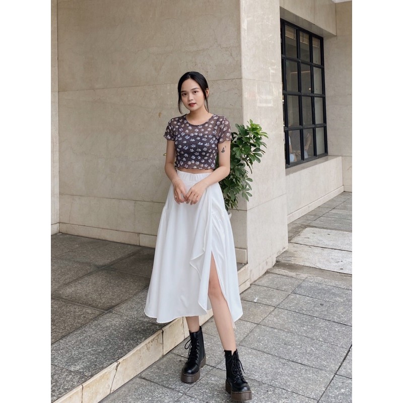 Helaa skirt - Chân váy xoè xẻ tà - Somalyng.studio | BigBuy360 - bigbuy360.vn