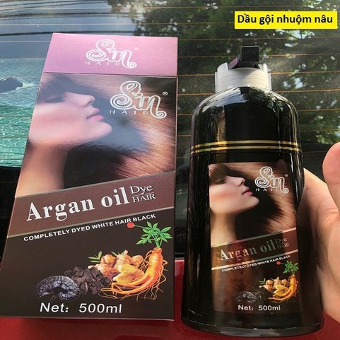 Dầu Gọi Phủ Bạc Nhân Sâm Sin Hair 500ml