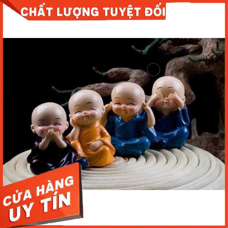 [XẢ KHO+FREE SHIP] Bộ tượng 4 KHÔNG để sống cuộc đời bình yên