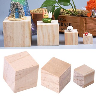 Khối gỗ vuông 5cm - cube 5cm (gỗ mộc)