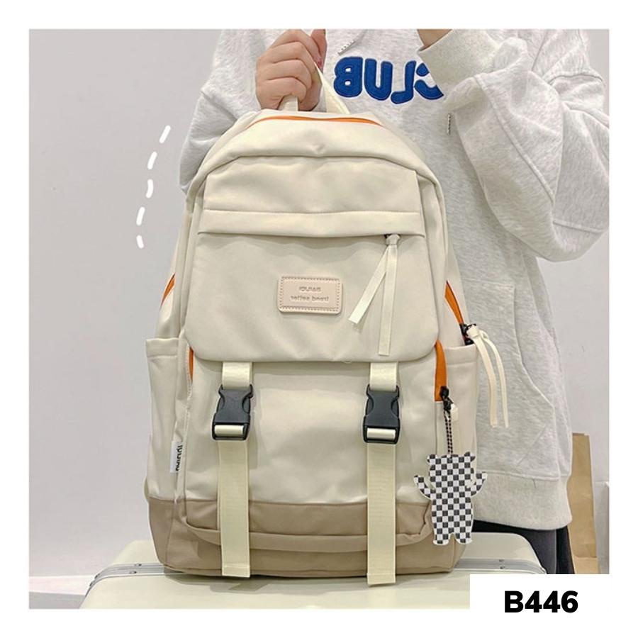 Cặp đi học nữ ulzzang hàn quốc, balo học sinh đẹp thời trang giá rẻ B446