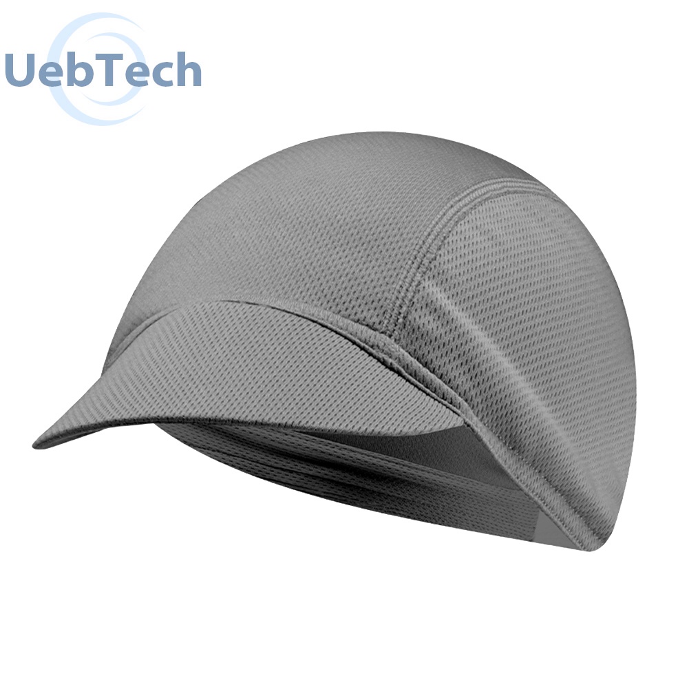 Mũ chống nắng Uebtech phối lưới màu trơn co giãn tốt thời trang mùa hè cho hoạt động ngoài trời