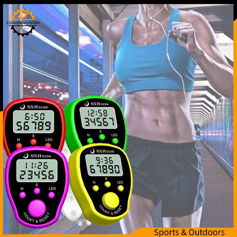 Digital Handheld Sports Stopwatch Stop Watch Clock Alarm Counter Timer LCD