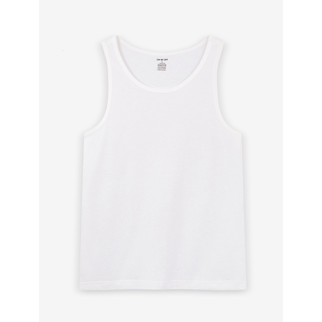 Áo ba lỗ nam cotton chất lượng cao ONOFF 18IA22A021