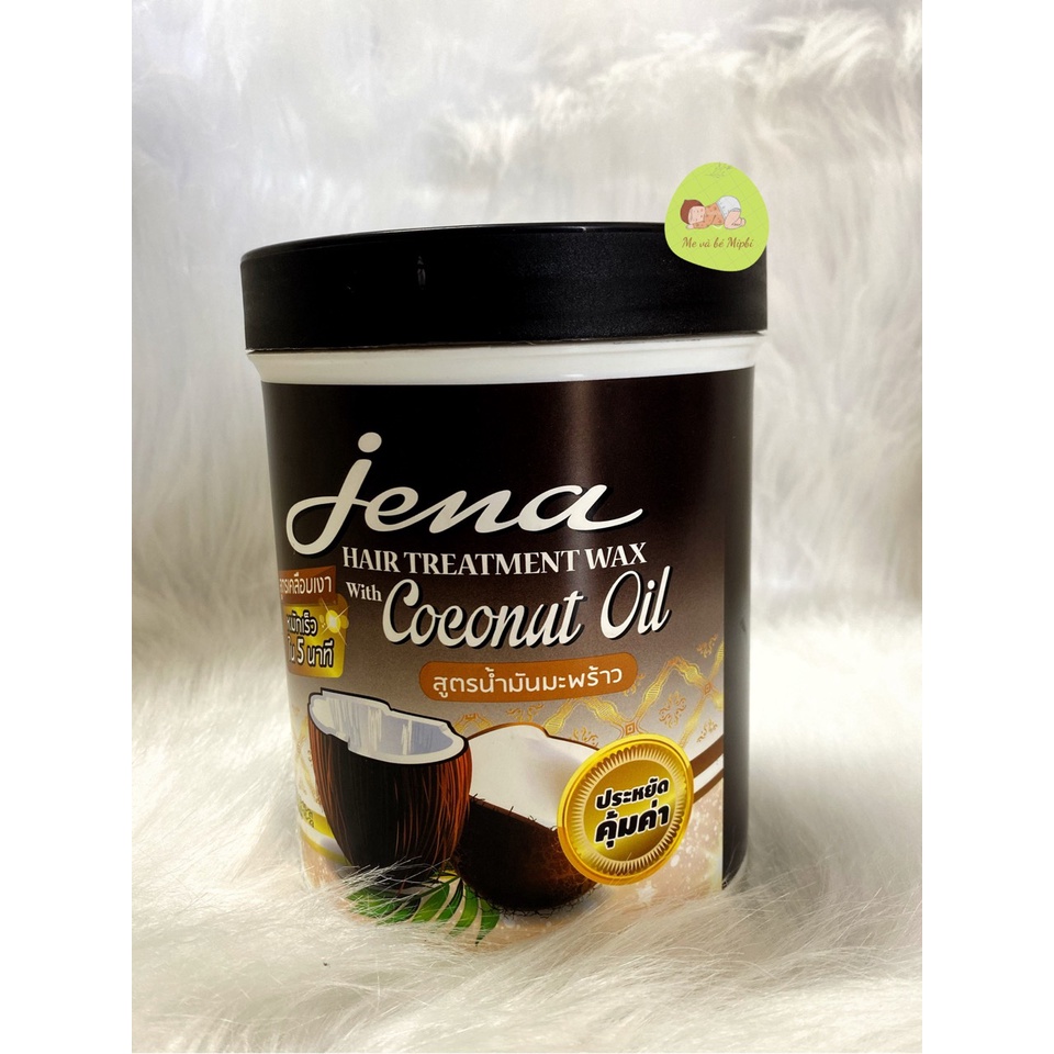 Kem ủ tóc tinh dầu dừa già Jenna Coconut 1000ml Thái Lan PHỤC HỒI HƯ TỔN