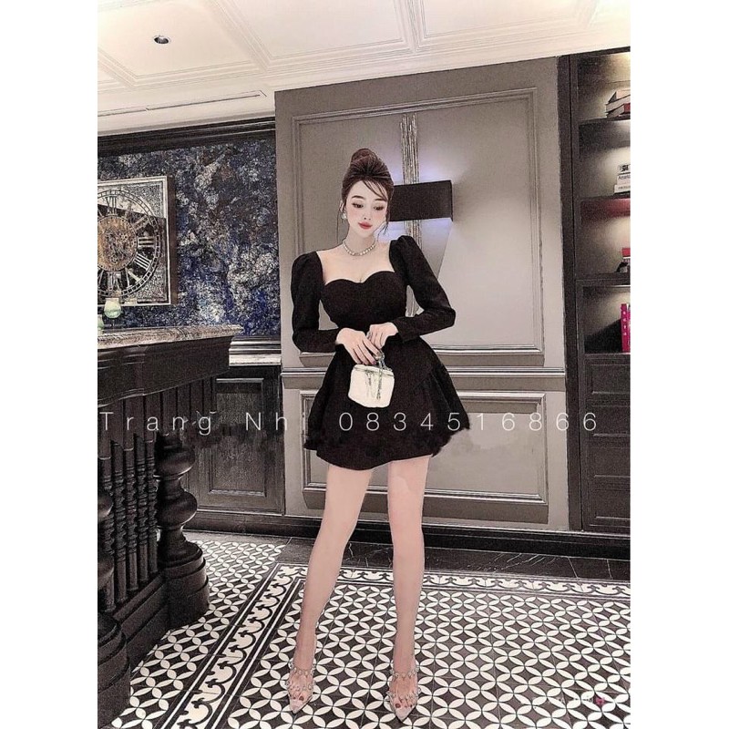 đầm cúp ngực xếp li bigsize 55kg-90kg 🌸