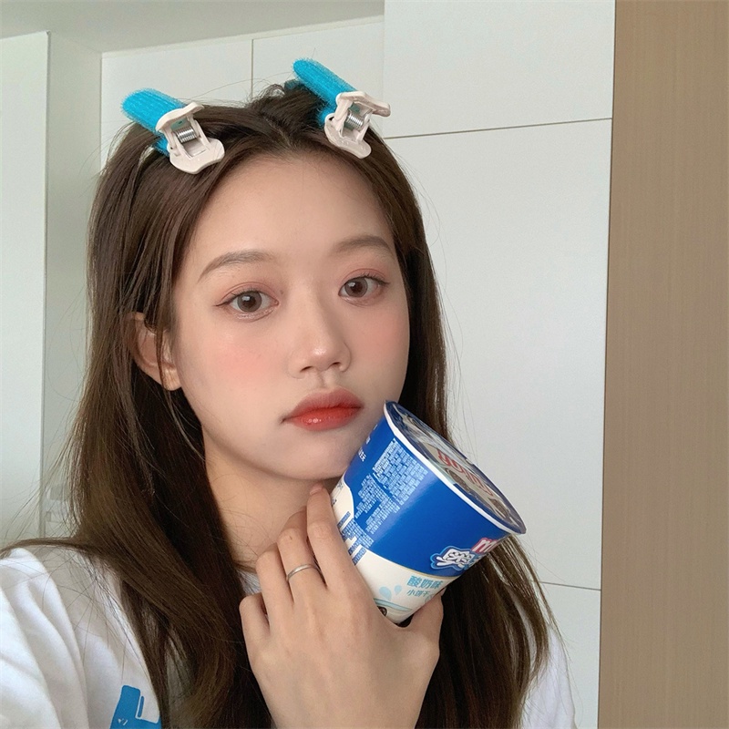 Set 2 kẹp tóc tạo kiểu không đường may tiện dụng chất lượng cao