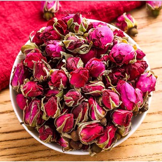 Trà hoa hồng, nụ hoa hồng, trà dưỡng nhan, trà làm đẹp da