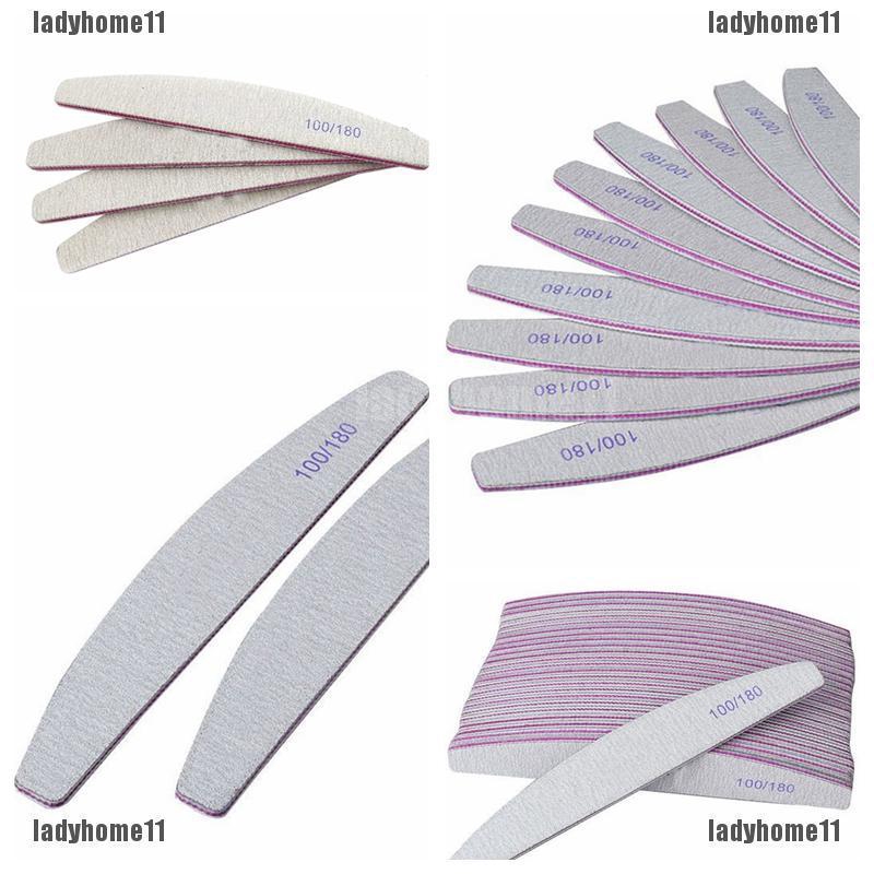 LHE Dress up 1 5PCS Nail Art Sanding Files Buffer Block Manicure Pedicure Tools UV G