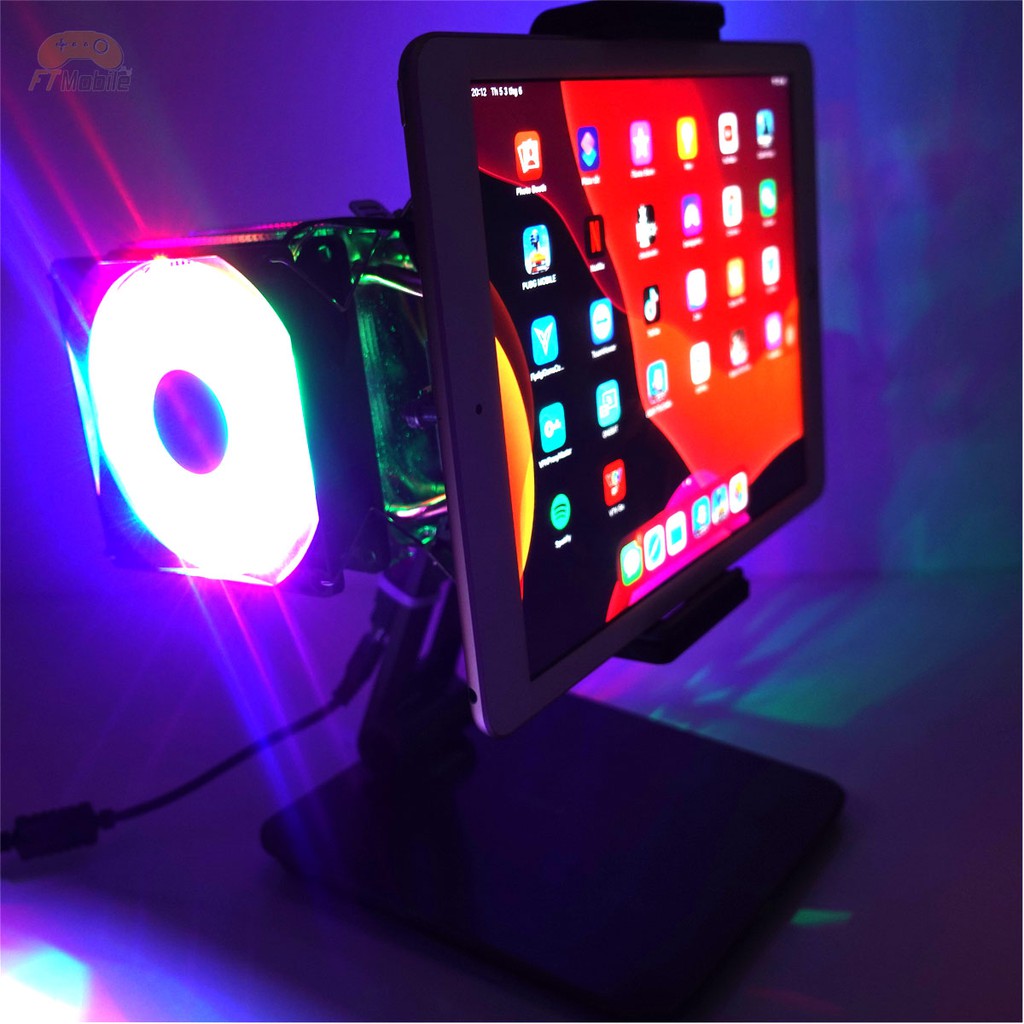 Giá đỡ tản nhiệt tự chế siêu mát lạnh của FTMOBILE Có đèn LED hiển thị và điều chỉnh