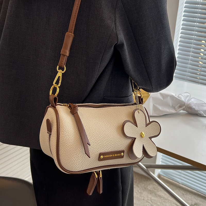 IELGY Túi Đeo Chéo Hình Trụ Thời Trang Sang Trọng Cho Nữ