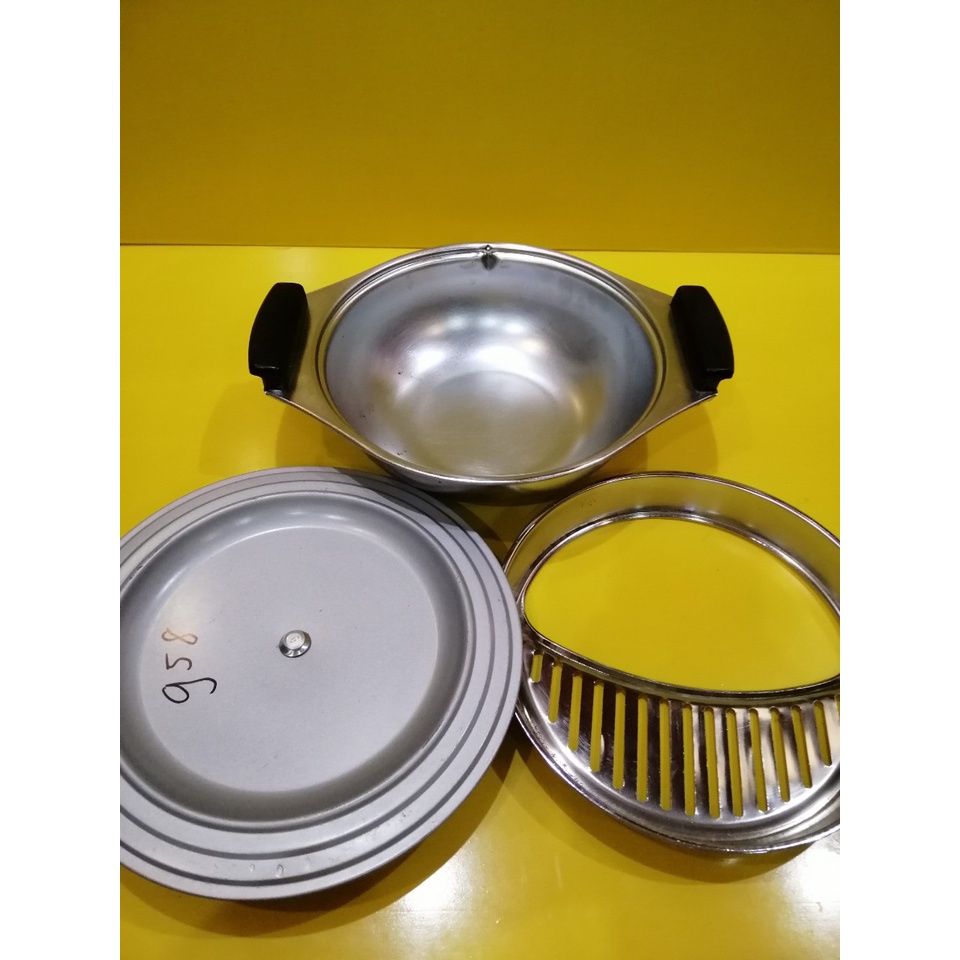 Nồi thép lẩu nội địa Nhật, size 23cm, cao 7cm (mã 958), Dùng được bếp từ