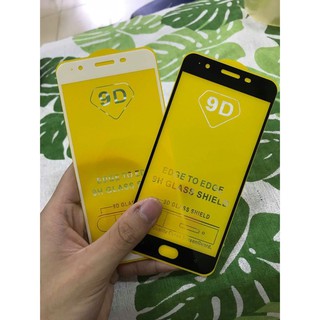 Kính cường lực full màn 9D Oppo F1S/A59 tặng kèm giấy lau màn hình