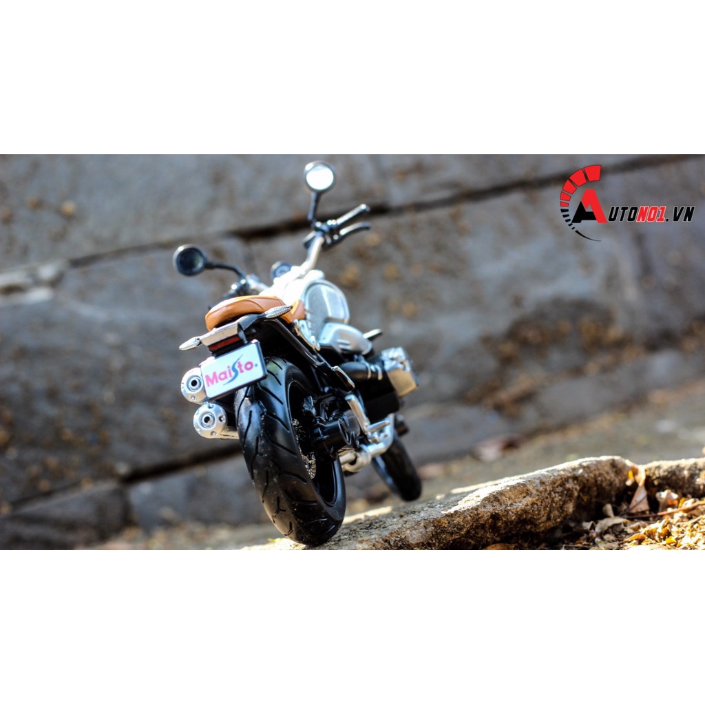 MÔ HÌNH XE BMW R NINE T SCRAMBLER 1:12 MAISTO 6886