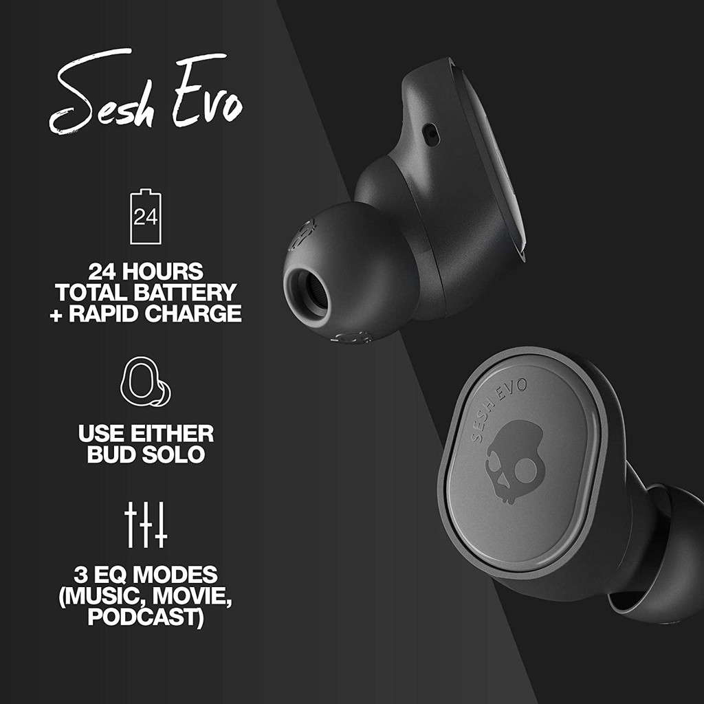 Tai nghe Skullcandy Sesh Evo True Wireless (nguyên seal)