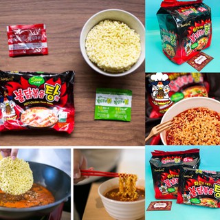 MÌ NƯỚC SIÊU CAY SAMYANG - Hàn Quốc