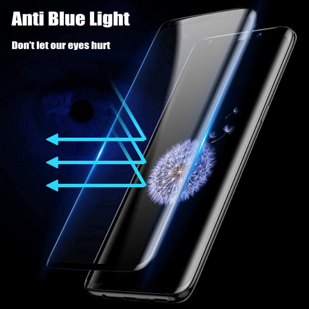 Miếng dán cường lực chống ánh sáng xanh bảo vệ tiện dụng cho Samsung S8 S9 Plus Note 9