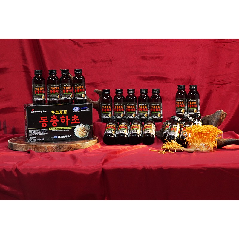 Nước Đông Trùng Hạ Thảo Hàn Quốc, Hộp 10 chai*100ml | BigBuy360 - bigbuy360.vn