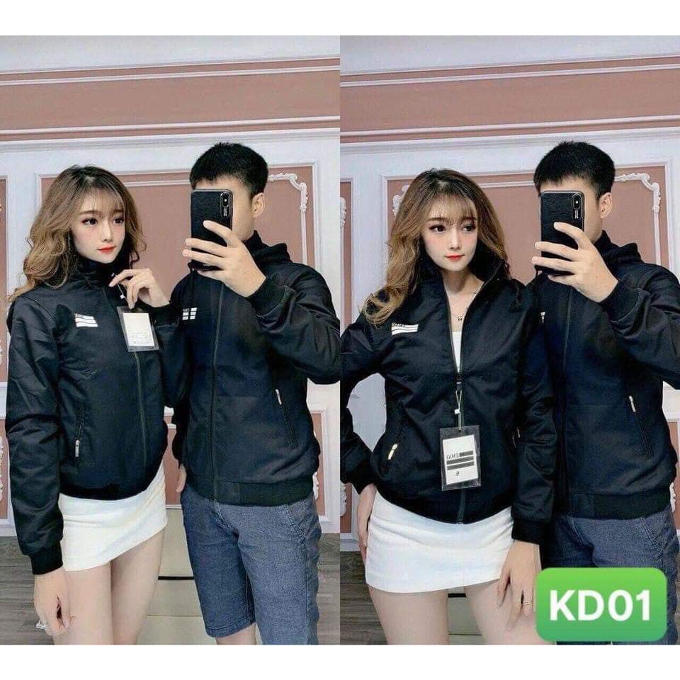 Áo khoác dù xám cao cấp in hình TM 3 vạch ttgr6868