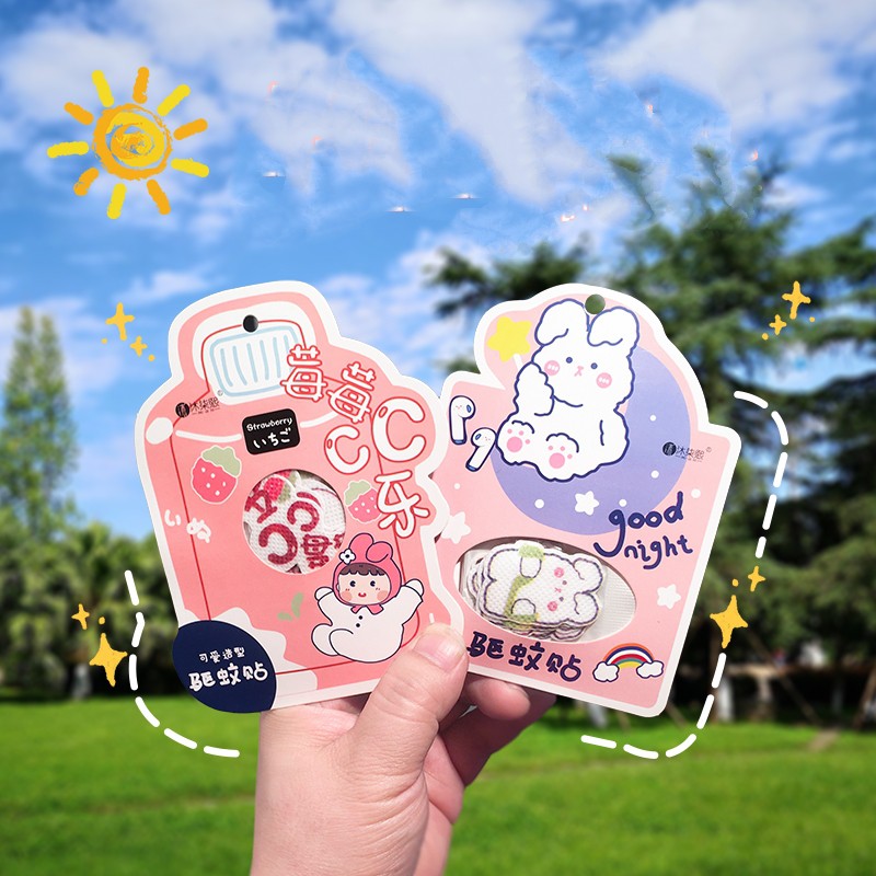 Set miếng dán sticker decal sổ vở hình nước trái cây chất liệu vải Tom House ST32