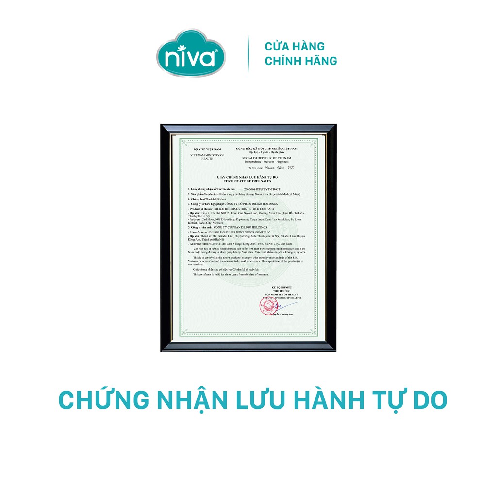 Khẩu Trang 3D Trẻ Em NIVA Hộp 15 Cái Cấu Trúc 3 Lớp Ngăn Bụi Mịn Kháng Khuẩn Hàng Chính Hãng Cao Cấp Cho Bé Từ 1-6 Tuổi