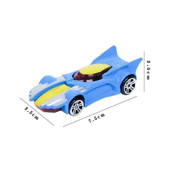 Bộ 4 xe mô hình Hotwheel bằng Kim Loại - Xe mô hình ô tô cho bé SIÊU BỀN - LICLAC