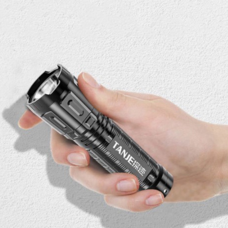 Đèn Pin LED Mini Chống Thấm Nước Sạc USB Tiện Dụng Cho Hoạt Động Ngoài Trời