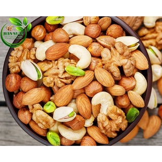 [HOT]500gr Hạt dinh dưỡng cho bà bầu mix 4 loại Óc chó, hạnh nhân, điều, macca