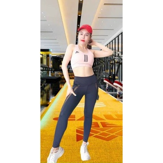 [Bán sỉ] Set Đồ Tập Nữ dài Tập Thể Thao, Gym, Yoga, Eropic Cao Cấp Nhiều Màu- Đồ tập gym yoga chạy bộ thể thao sọc áo nữ