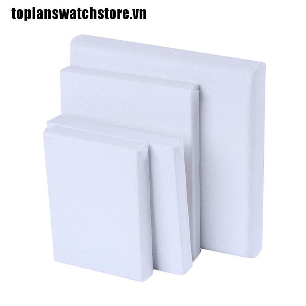 [toplanswatch] Bảng Vẽ Tranh Sơn Dầu Acrylic Màu Trắng Mini Co Giãn