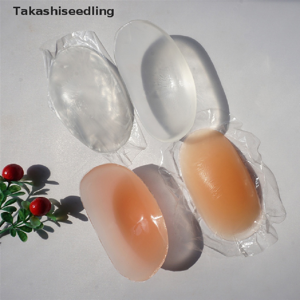 1 Cặp Đệm Silicone Mềm Dán Nâng Ngực Vai Vô Hình Size S / L