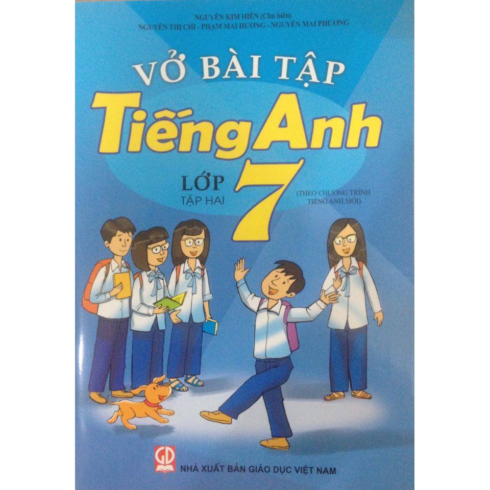 Sách - Vở bài tập Tiếng Anh lớp 7 tập 1+2 (trọn bộ theo chương trình mới)