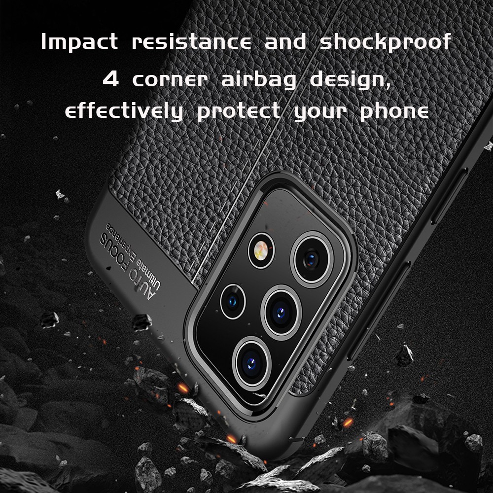 Ốp điện thoại mềm bề mặt da vải thiều chống sốc cho  Samsung Galaxy A02 A12 A32 A42 A52 A | BigBuy360 - bigbuy360.vn