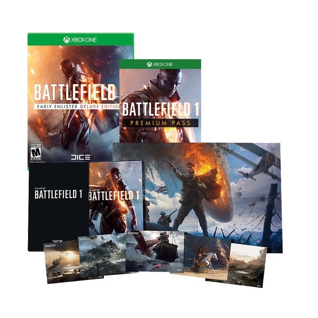 Đĩa Game Xbox Battlefield 1 Early Enlister Deluxe Edition Artbook